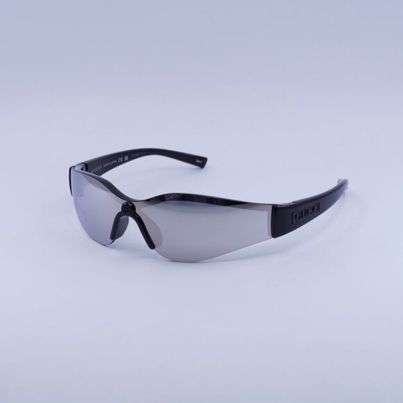 ?️ New Gucci GG1651S 004 Sunglasses - Black Frame, Silver Lenses